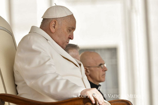 Papa pede o dom da paz para a Ucrânia, Terra Santa e outras partes do mundo