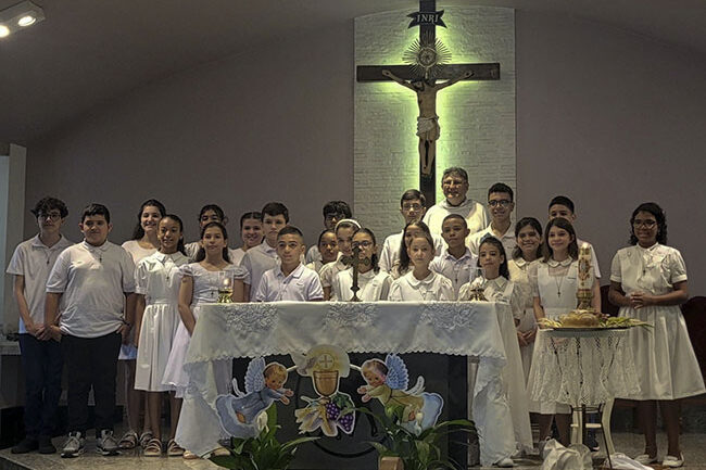 Primeira Eucaristia na São José