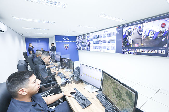 Inaugurada Sala de Monitoramento e Inteligência da GCM