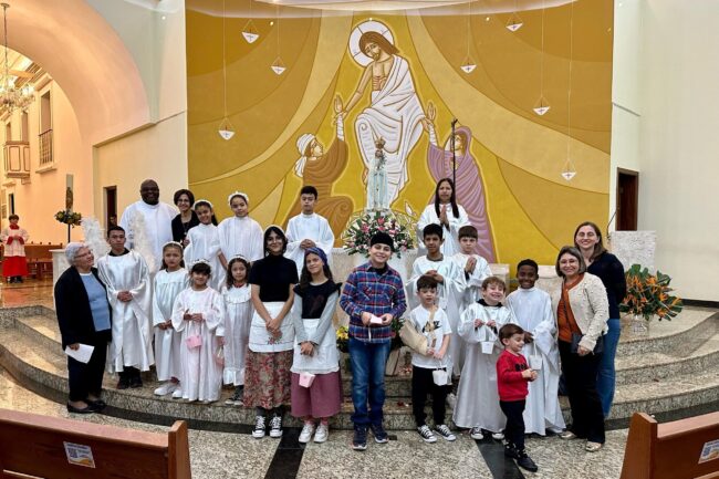 Coroação de Nossa Senhora na Senhor do Horto