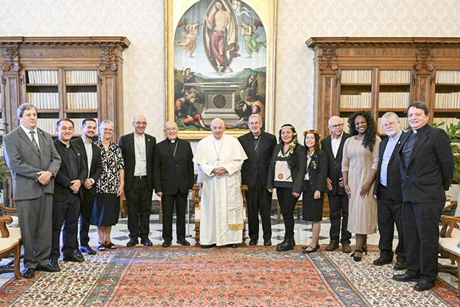 O Papa Francisco confirma e reafirma o processo amazônico e anima a CEAMA e REPAM a seguir na caminhada sinodal