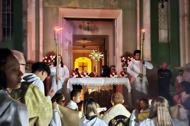 Corpus Christi na Paróquia Sagrada Família