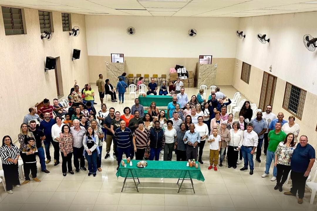 Confraternização na Senhor do Horto reúne voluntários da Festa Junina