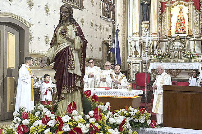 Celebrações pelo dia do Sagrado Coração de Jesus nas paróquias de Itu