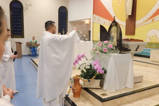 Visita da Mãe Peregrina na São Judas Tadeu