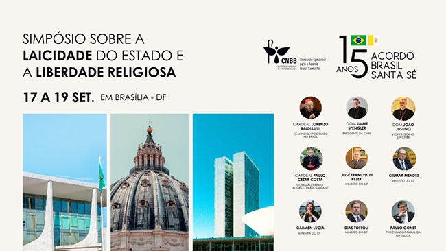 Inscrições abertas para Simpósio sobre laicidade do Estado e a liberdade religiosa