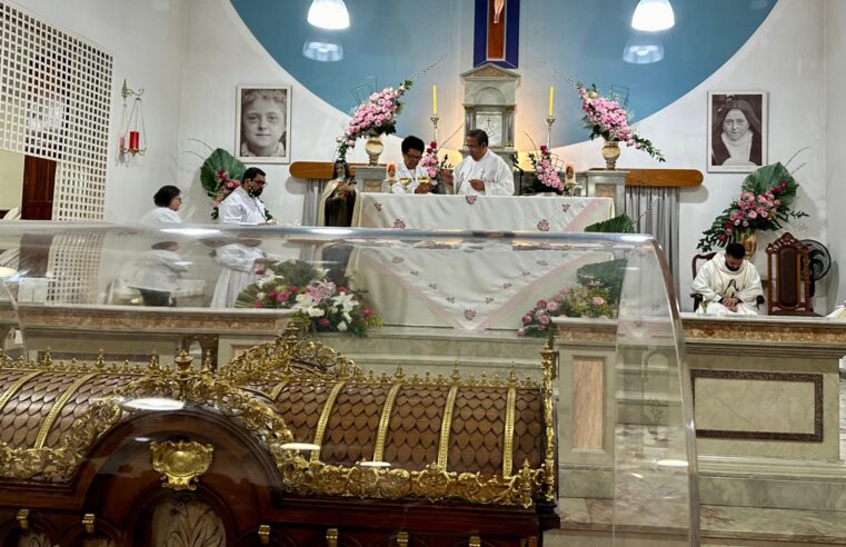 Despedida das Relíquias de Santa Teresinha de Jundiaí