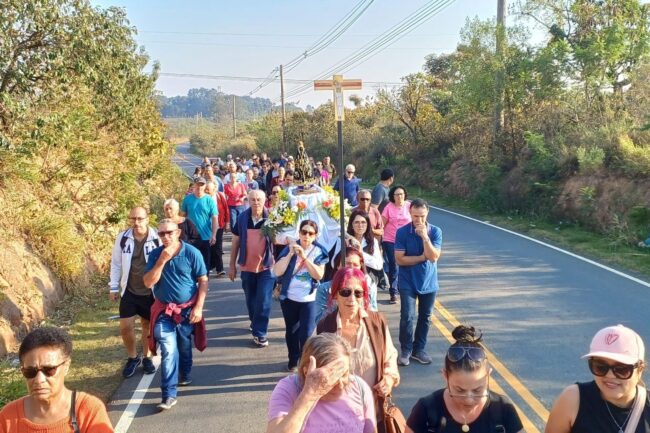 Comunidade Bom Jesus do Pinheirinho festejou seu padroeiro