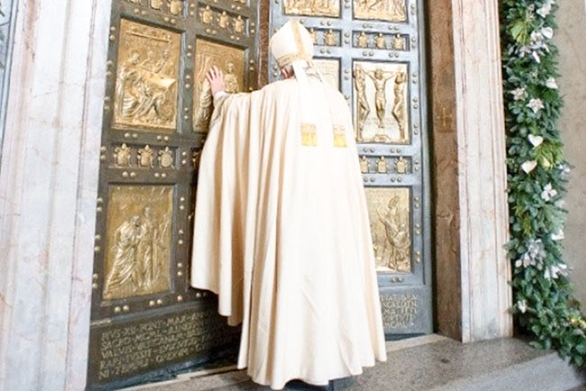 A abertura da Porta  Santa no Jubileu