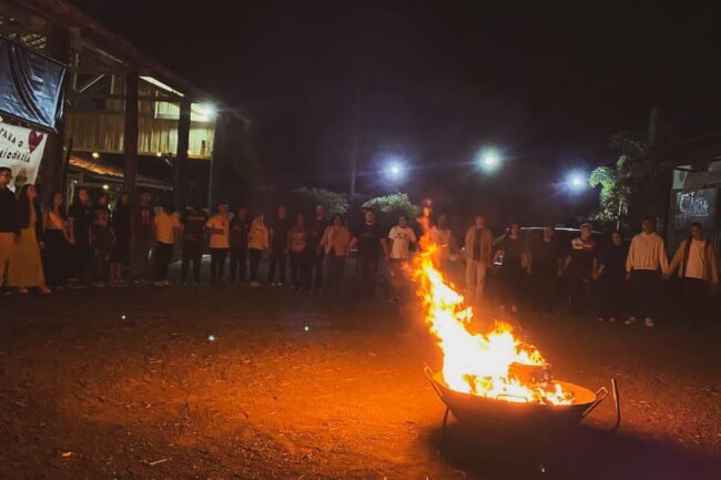 Luau Jovem na São João Batista