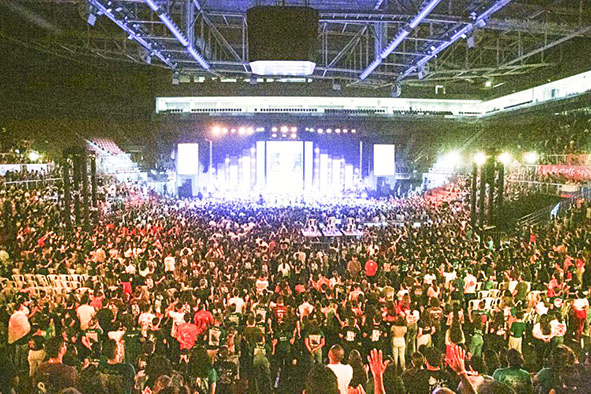 Congresso Internacional da Comunidade Católica Shalom reúne mais de 5 mil jovens em Fortaleza (CE)