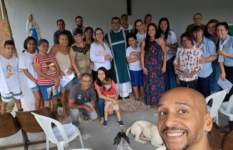 Celebração na Comunidade Nossa Senhora de Lourdes