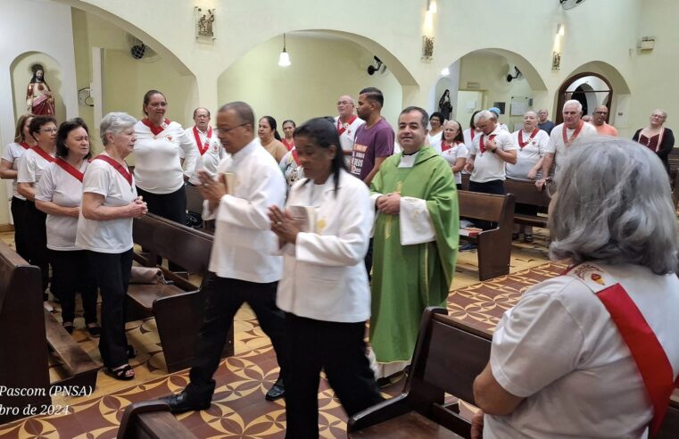 Paróquia Aparecida realizou missa do Sagrado Coração de Jesus