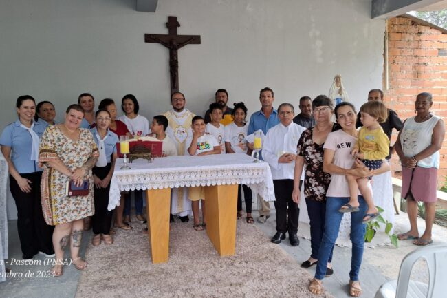 Missa na Comunidade Nossa Senhora de Lourdes