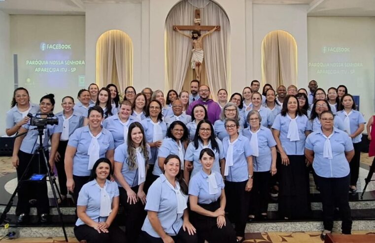 Aparecida realiza acolhe novas ostiárias, sacristães e cerimoniário