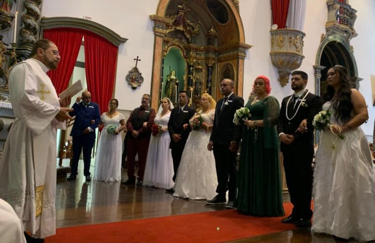 Candelária celebrou o Matrimônio de 7 casais