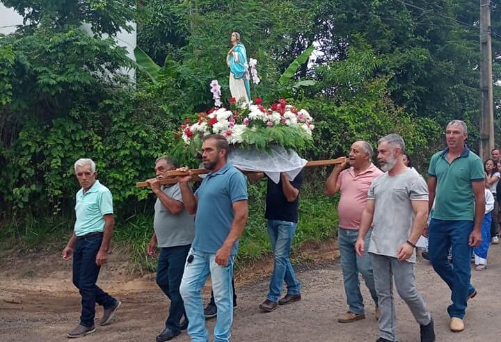 Procissão e missa da Imaculada Conceição no Varejão