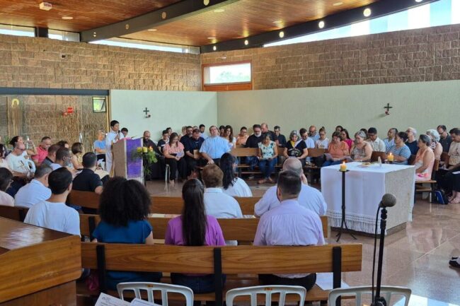 Senhor do Horto participou da celebração de final de ano da Ação Evangelizadora