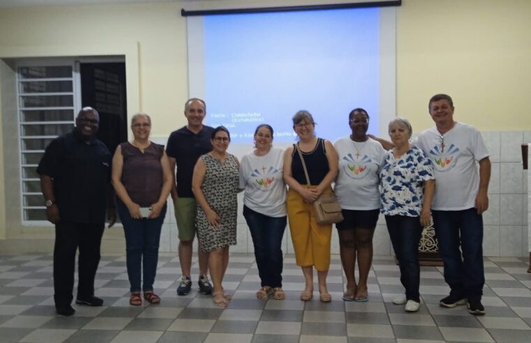 Senhor do Horto participa de reunião do Eixo Sinodalidade