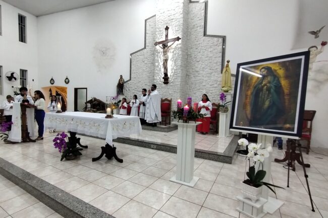 São João Batista celebrou Nossa Senhora de Guadalupe