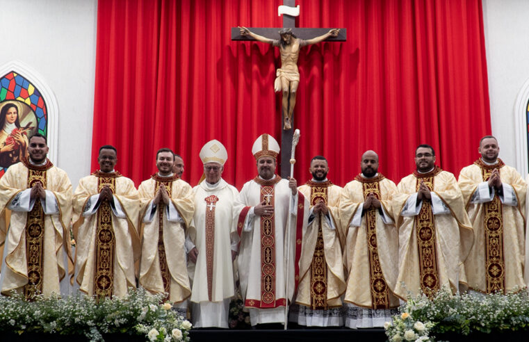 Diocese de Jundiaí ordena 7 novos sacerdotes