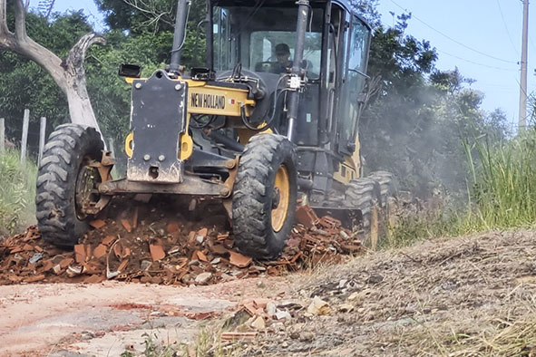 Prefeitura intensifica manutenções  em Estradas Rurais de Itu