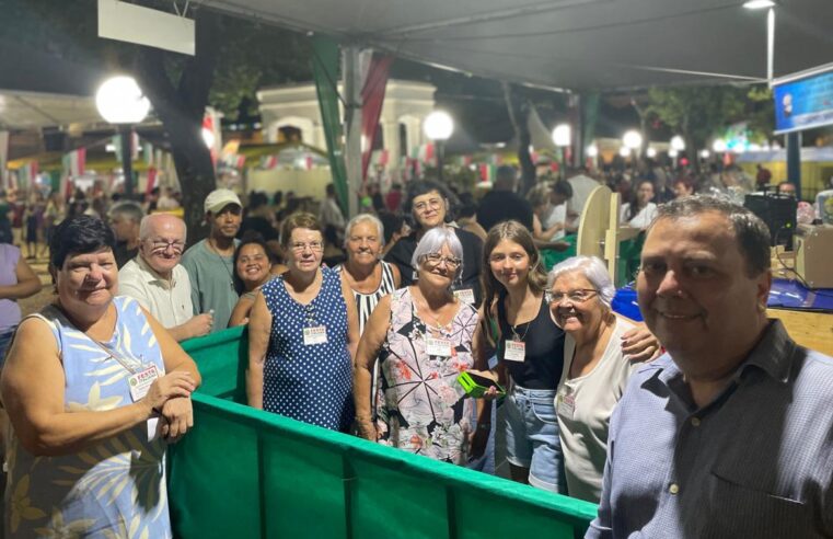 Paroquianas da Senhor do Horto prestigiam Festa Italiana