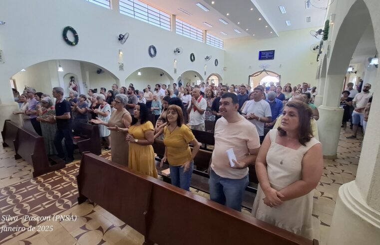 Paróquia Aparecida celebrou Santa Maria, Mãe de Deus