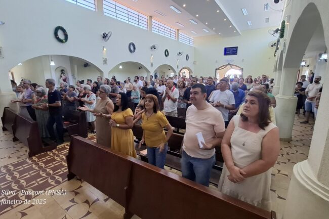 Paróquia Aparecida celebrou Santa Maria, Mãe de Deus