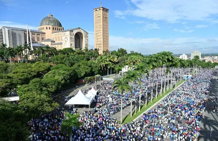 Milhares de fiéis são esperados para Romaria do Terço dos Homens em Aparecida