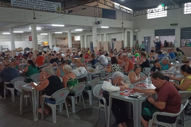 Ação entre Amigos na São Benedito