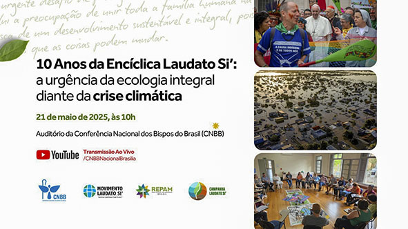 Conferência celebra os 10 anos da carta encíclica “Laudato Si” e reforça a urgência da ecologia integral