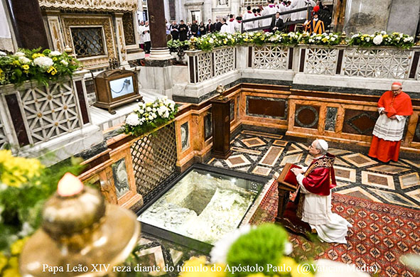Leão XIV: confio o início do Pontificado à intercessão do Apóstolo dos Gentios