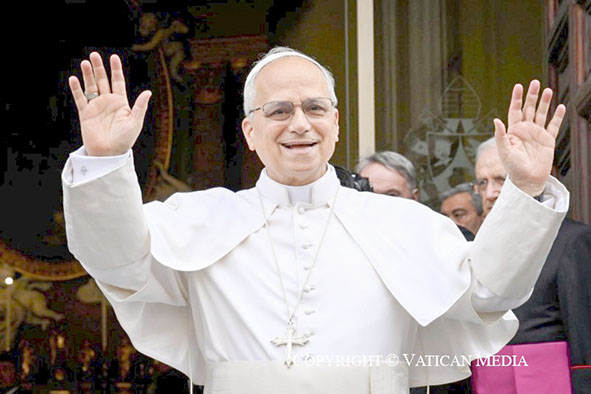 Papa Leão XIV participa do centenário