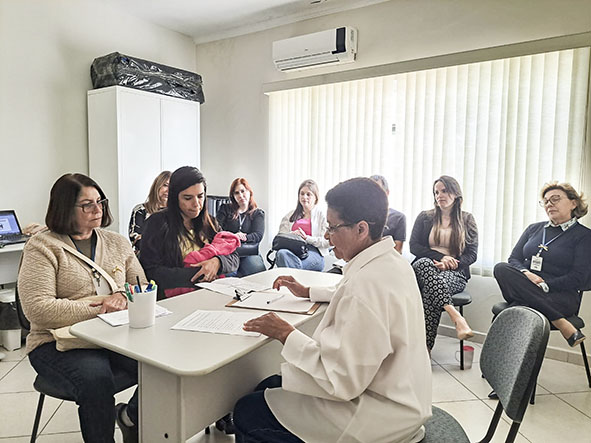 Programação especial para  incentivar o aleitamento materno