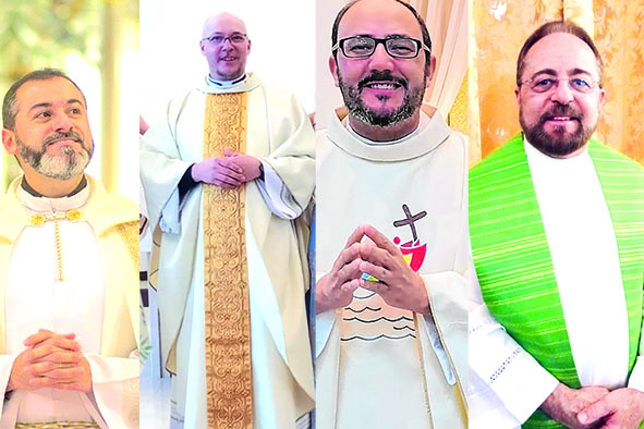 Posse oficial de novos párocos será em fevereiro