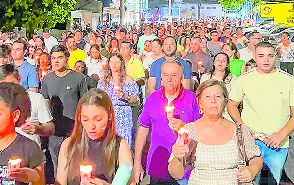 Procissão abre festa de São Judas Tadeu