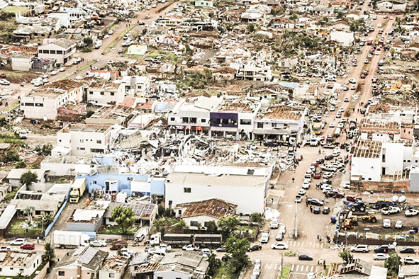 CNBB publica nota de solidariedade à diocese de Guarapuava e aos demais estados atingidos pelas fortes chuvas e tornado