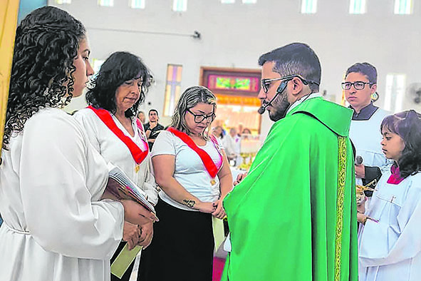 Novos membros do Apostolado da Oração