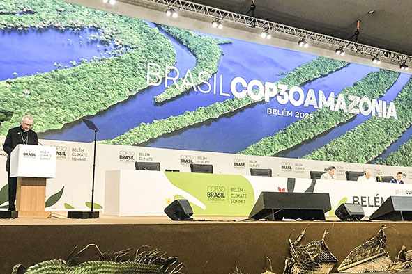 Papa Leão XIV na COP30 em Belém: “Se vocês querem cultivar a paz, cuidem da Criação”