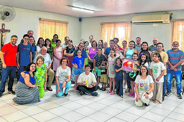 Encontros da entre famílias e acólitos