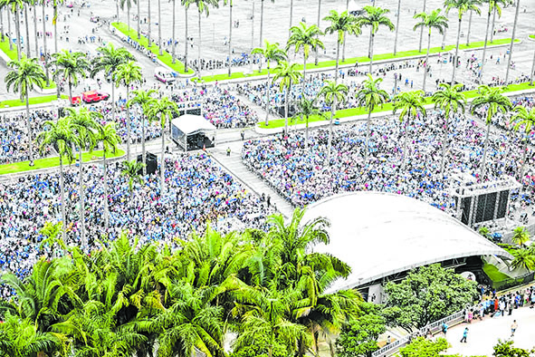 Santuário de Aparecida se prepara para a 18ª Romaria Nacional  do Terço dos Homens