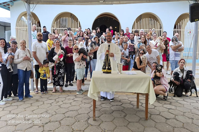 Padre Ton se despede da Paróquia Aparecida
