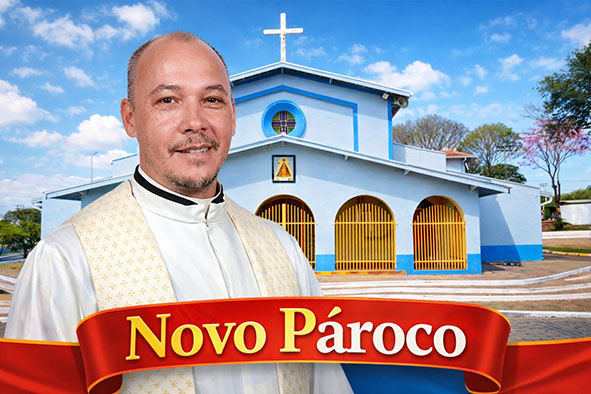 Paróquia Aparecida acolhe seu  novo pároco neste domingo