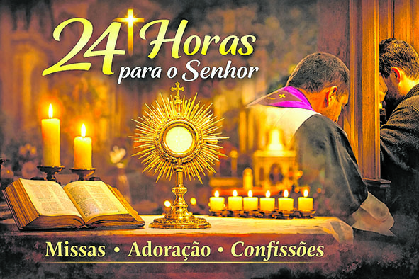 “24 horas para o Senhor”: missas,  adoração e confissões