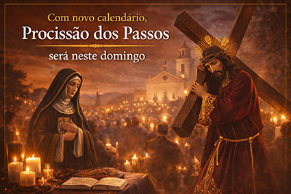 Com novo calendário, Procissão  dos Passos será neste domingo