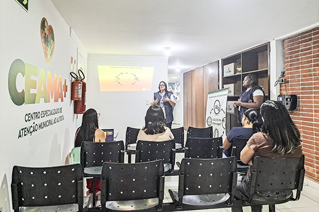 Ceama+ leva  conscientização sobre dengue a famílias de assistidos