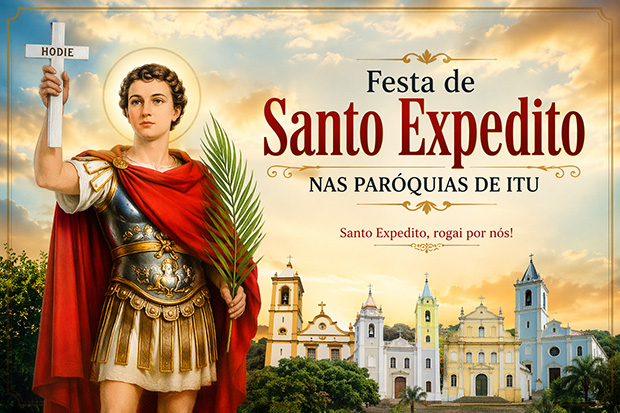 Paróquias celebram festas em  honra a Santo Expedito