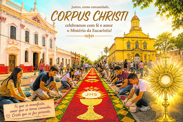 Paróquias preparam celebrações de Corpus Christi