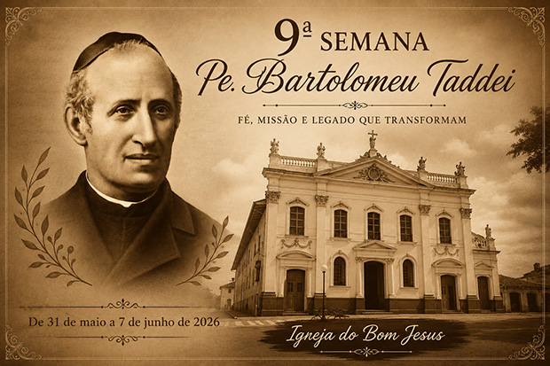 Itu celebra a 9ª Semana Pe. Bartolomeu Taddei com programação religiosa e cultural